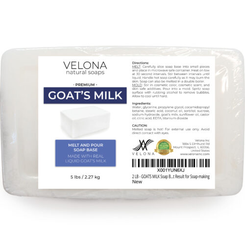 Velona Goats Milk - Melt and Pour Soap Base