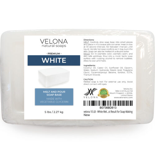 Velona White - Melt and Pour Soap Base