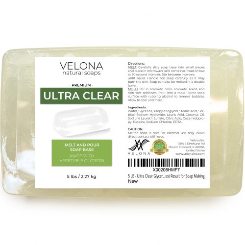 Velona Ultra Clear - Melt and Pour Soap Base