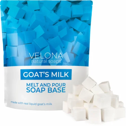 Goat's Milk Soap Base | Pre-Cut Cubes | SLS/SLES Free | Glycerin Melt and Pour