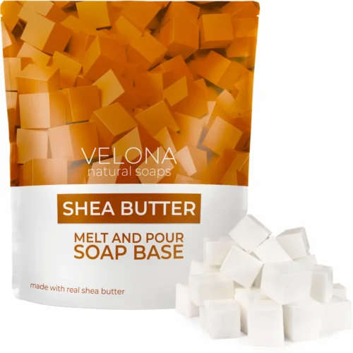Shea Butter Soap Base | Pre-Cut Cubes | SLS/SLES Free | Glycerin Melt and Pour
